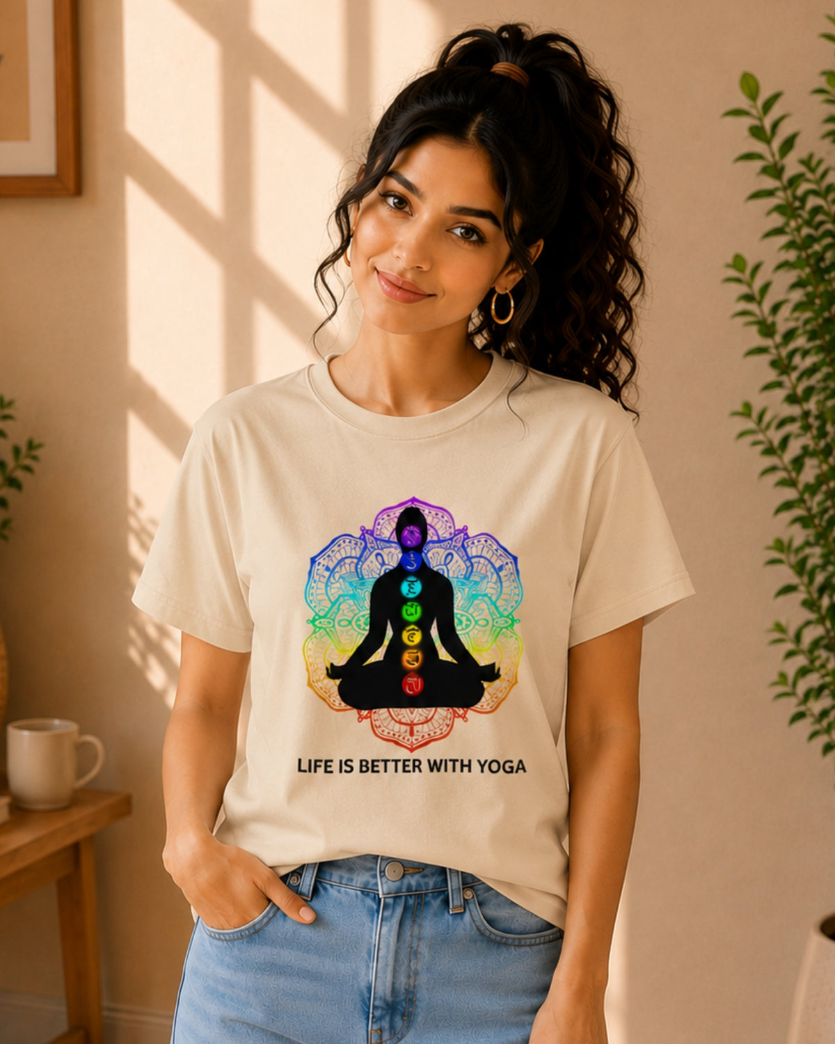 Life is Better With Yoga Unisex Classic T-Shirt - photo 10