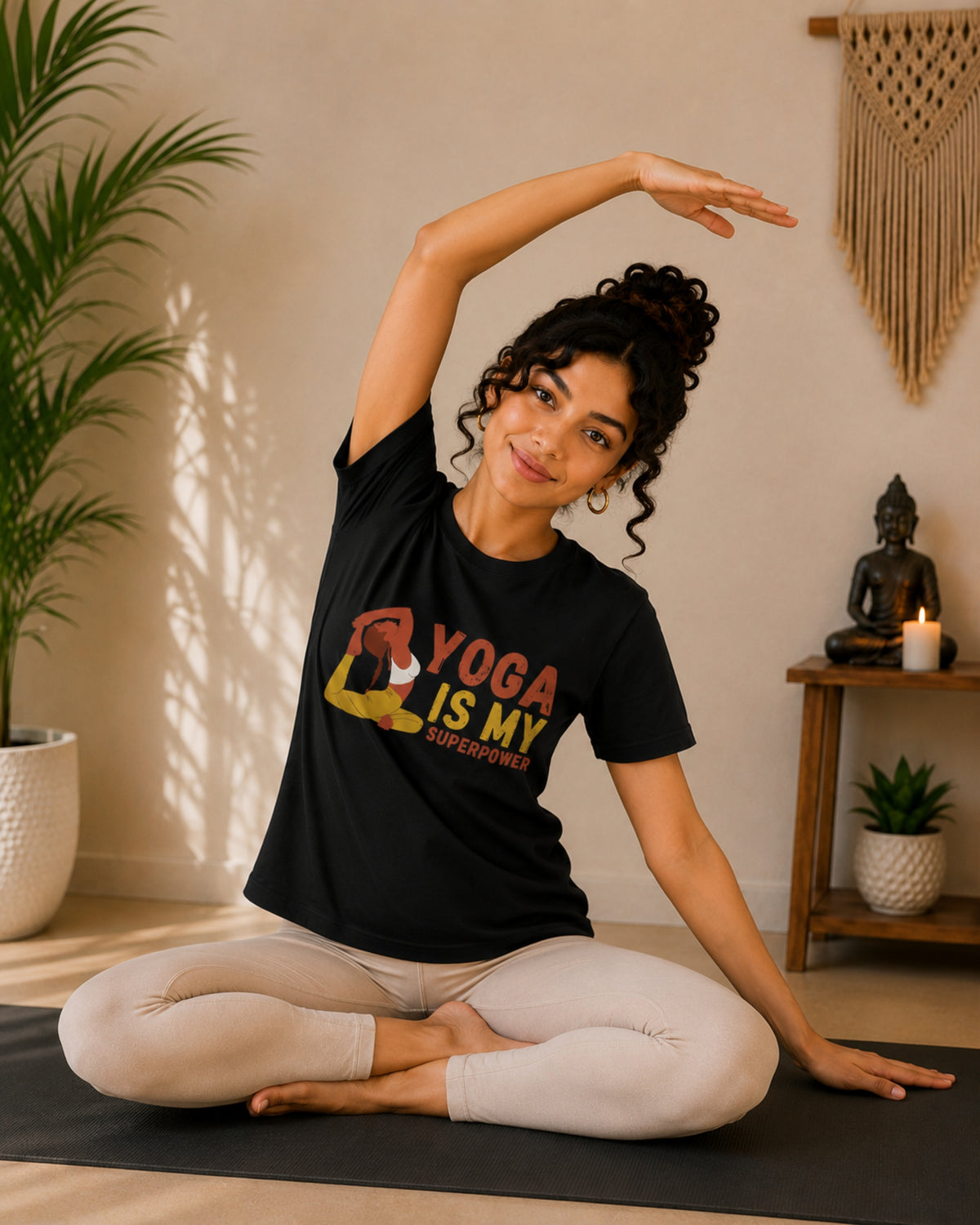 Yoga is My superpower Unisex Classic T-Shirt - photo 4