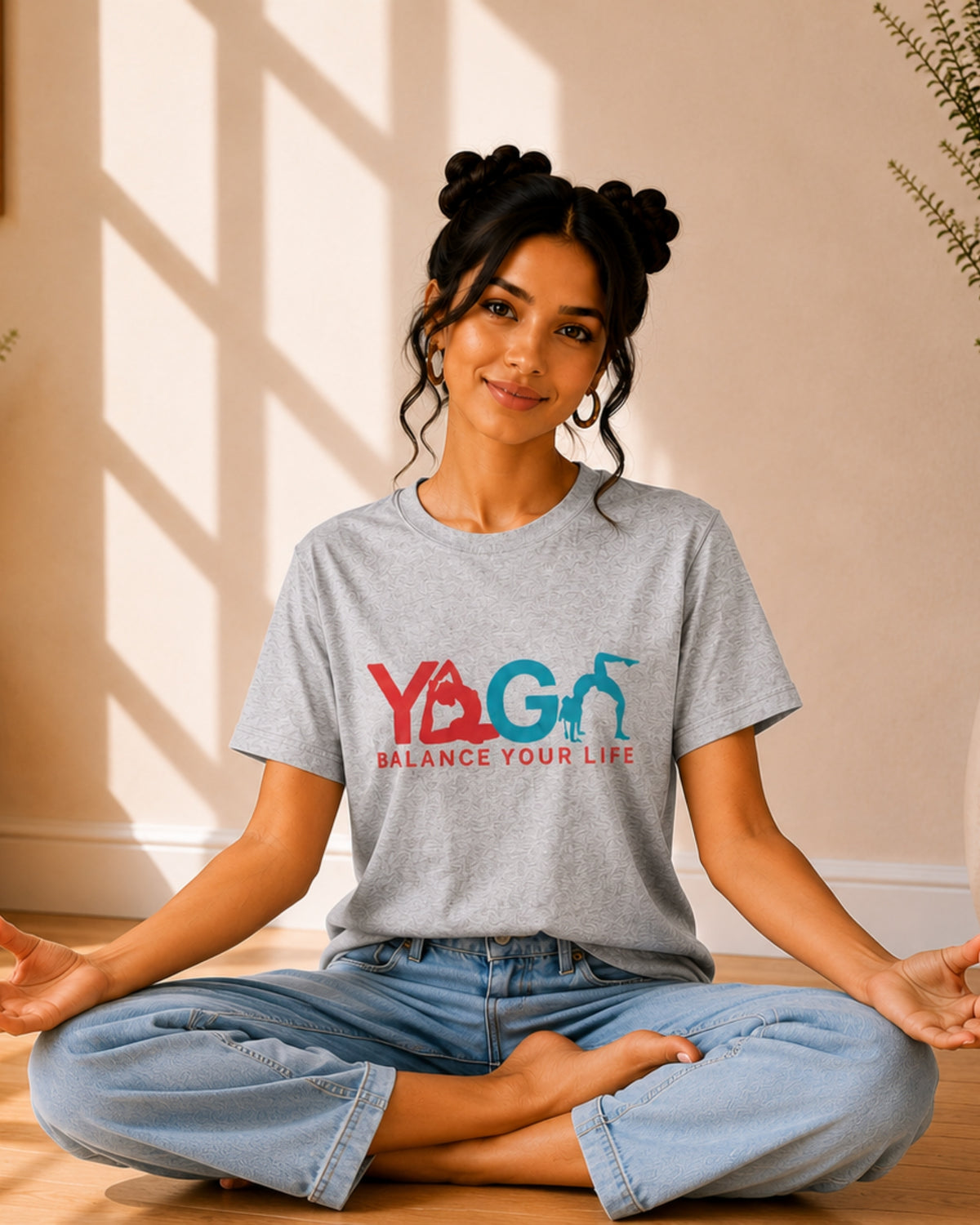 Yoga Balance Your Life Unisex Classic T-Shirt - photo 4