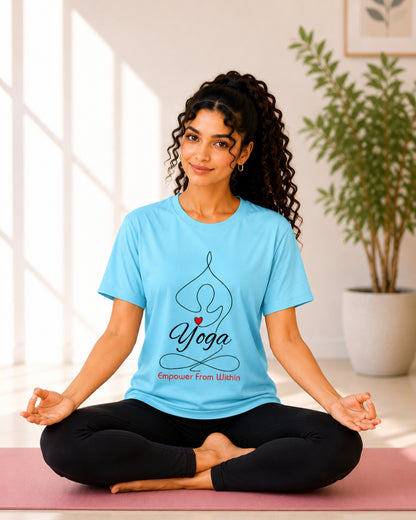 Yoga Empower from within Unisex Classic T-Shirt - photo 3