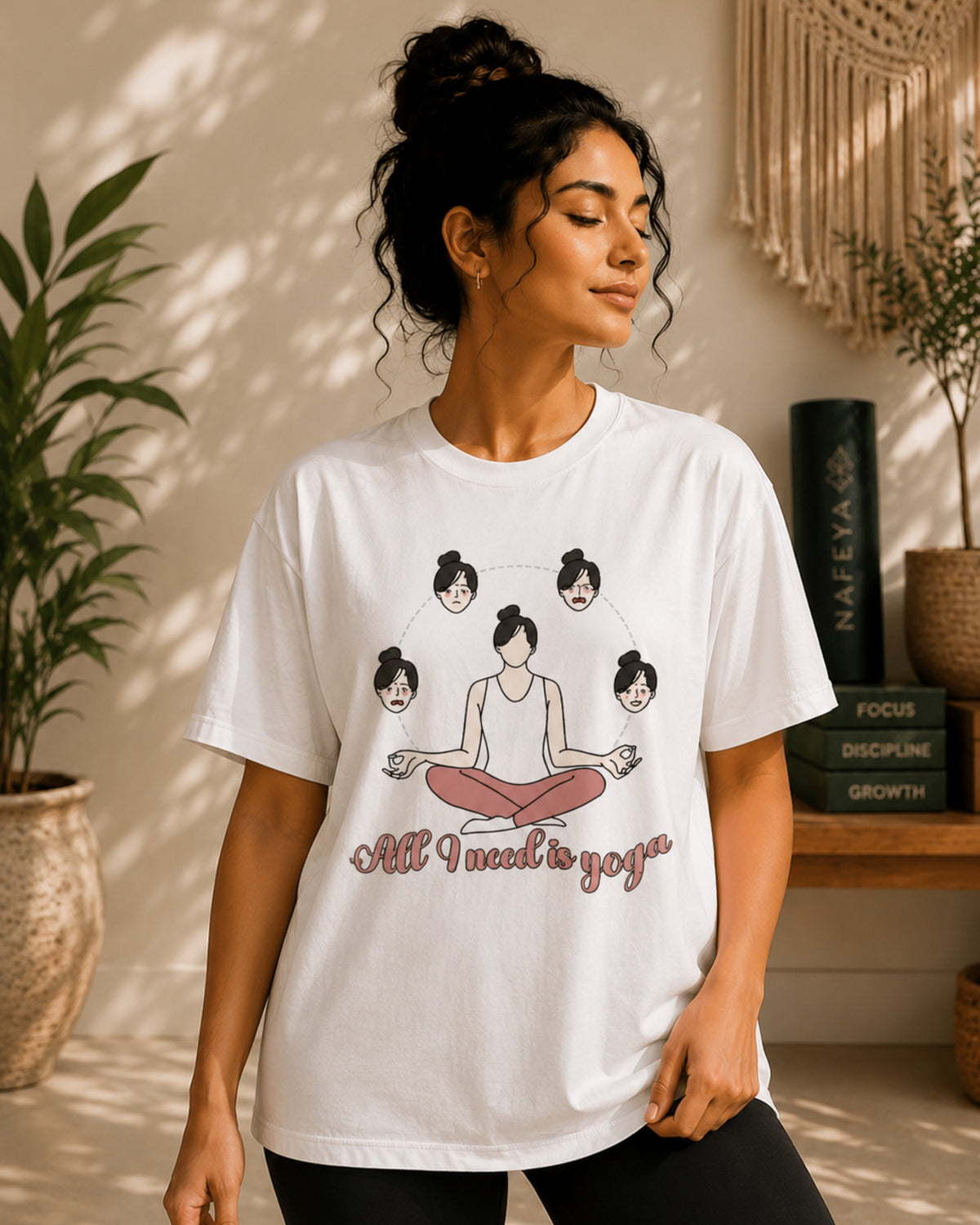 All need is Yoga Unisex Classic Crew T-Shirt - photo 7