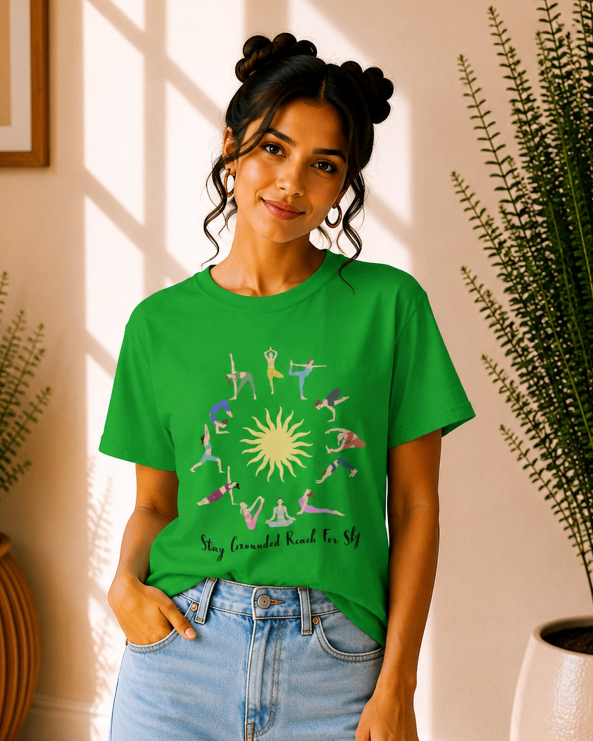 Stay Grounded Reach for sky Unisex Classic T-Shirt - photo 10