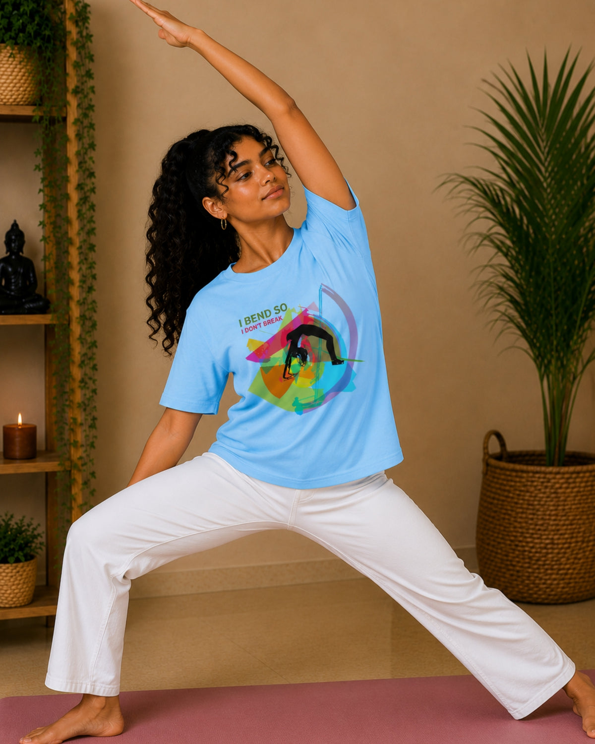 I bend so I don't break Unisex Classic T-Shirt - photo 4