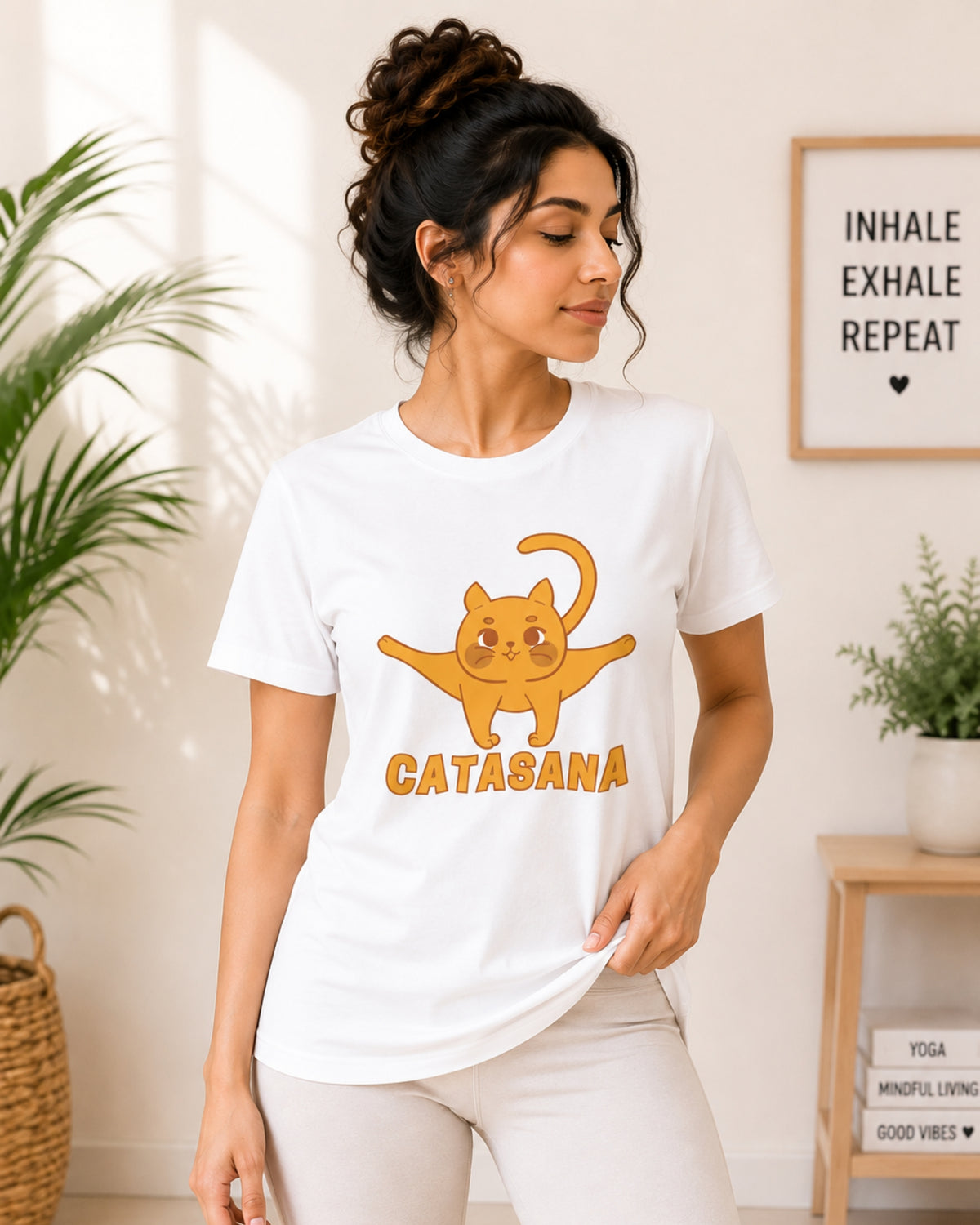 Catasana Unisex Classic Crew T-Shirt