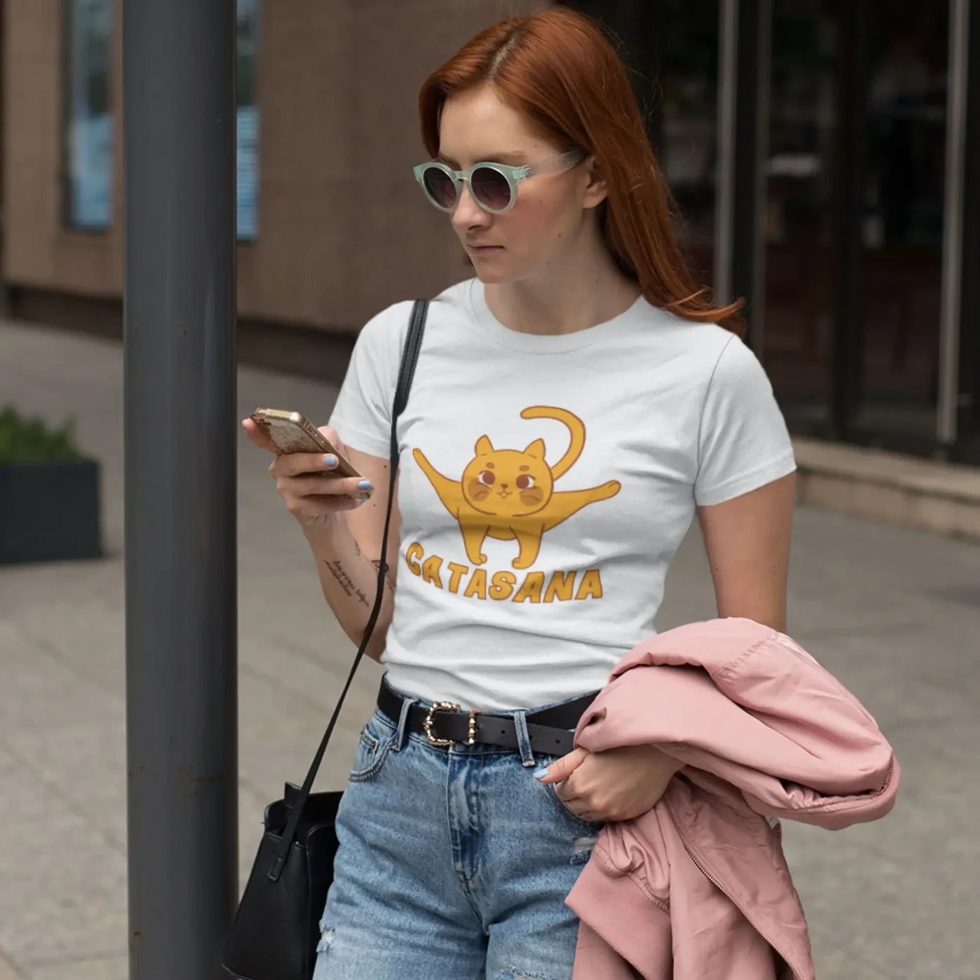 Catasana Unisex Classic Crew T-Shirt