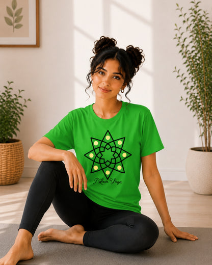 I Love Yoga Unisex Classic T-Shirt - front view
