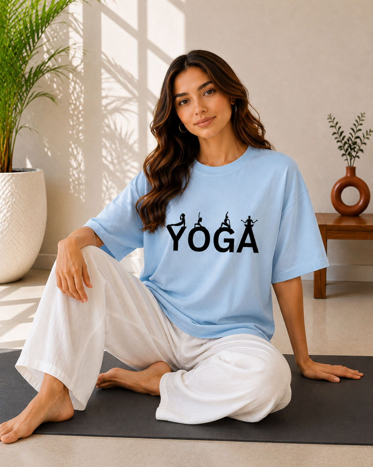 Yoga Unisex Oversized Tee - photo 3