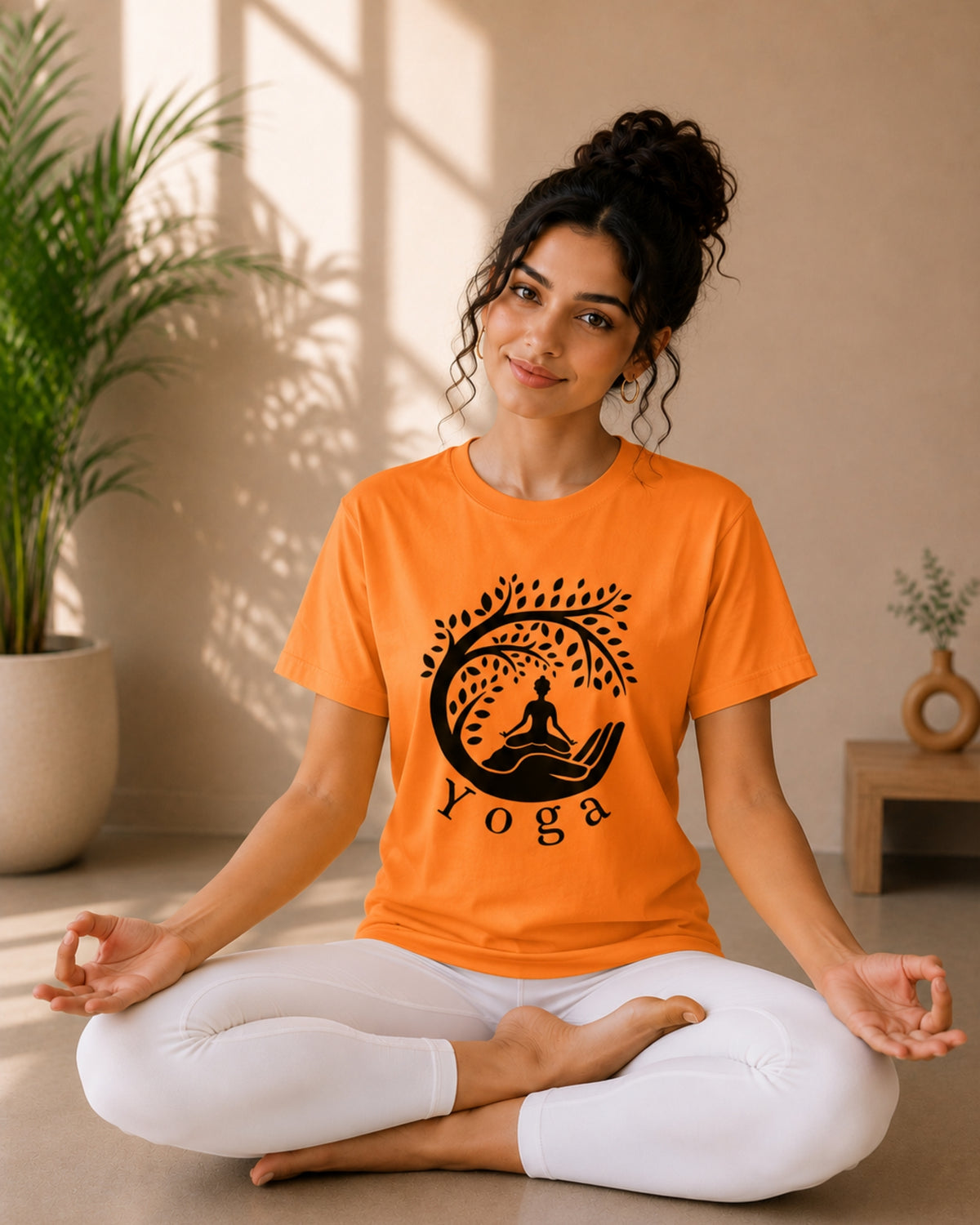 yoga Unisex Classic T-Shirt - front view
