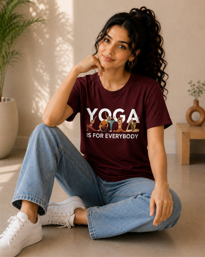 Yoga is for Everybody Unisex T-Shirt - photo 3