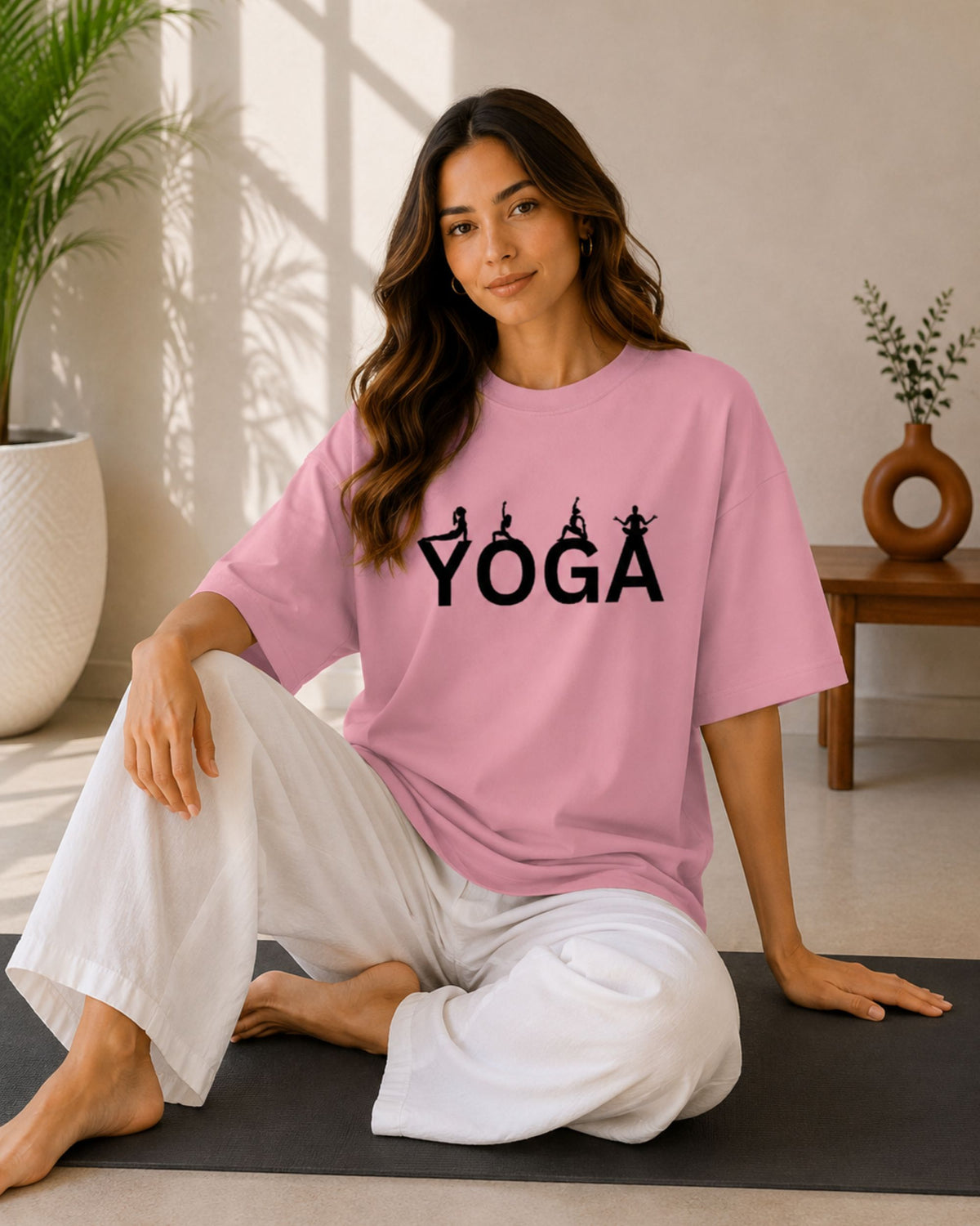 Yoga Unisex Oversized Tee - photo 6