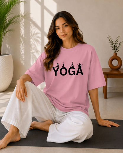 Yoga Unisex Oversized Tee - photo 6