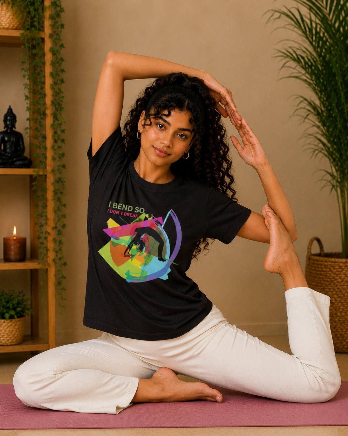 I bend so I don't break Unisex Classic T-Shirt - photo 6