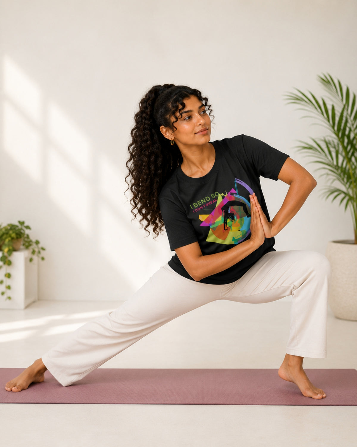 I bend so I don't break Unisex Classic T-Shirt - photo 3