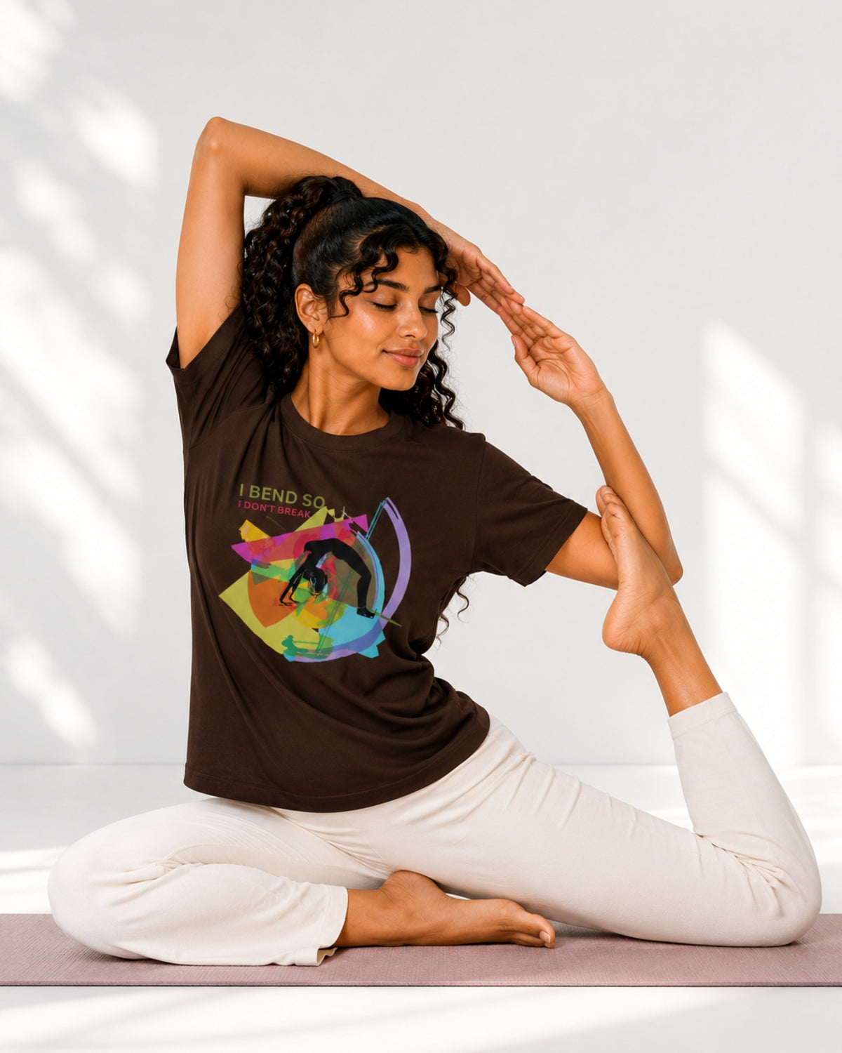 I bend so I don't break Unisex Classic T-Shirt - photo 2