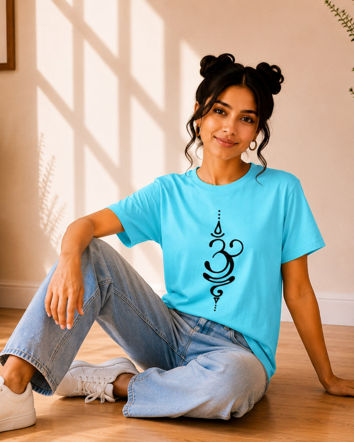 Om Yoga Unisex Classic T-Shirt - front view