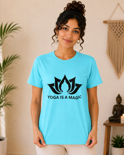 Yoga is a magic Unisex Classic T-Shirt - photo 8