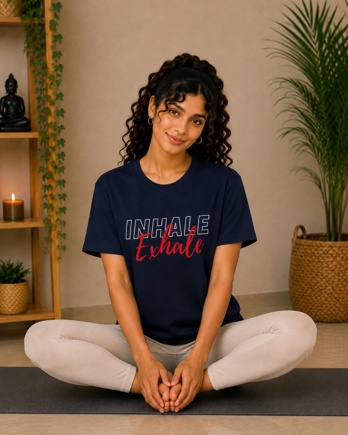 Inhale Exhale Unisex Classic T-Shirt - photo 2