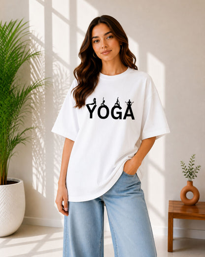 Yoga Unisex Oversized Tee - photo 8