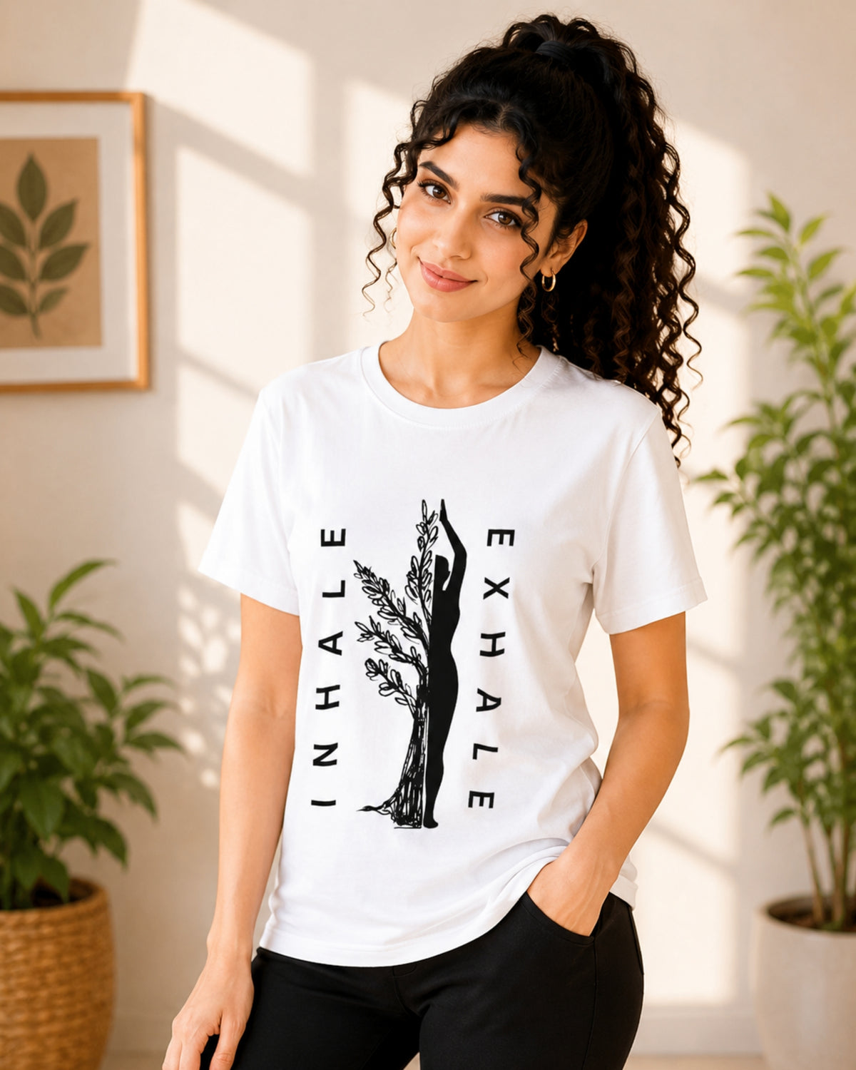 Inhale Exhale Unisex Classic T-Shirt - photo 7