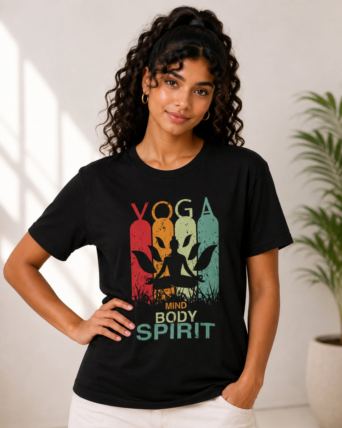 Yoga Mind Body Spirit Unisex Classic T-Shirt - photo 7