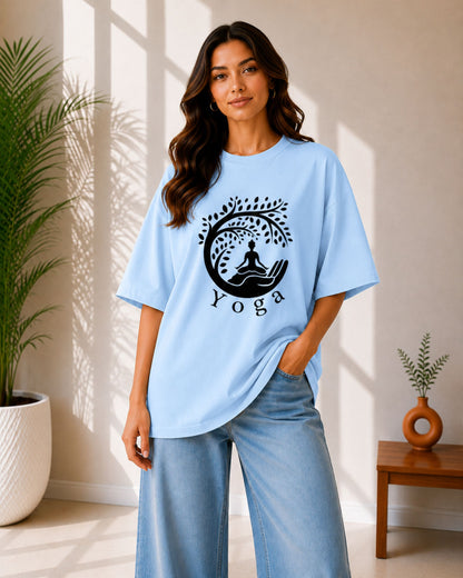 Yoga Unisex Oversized Tee - photo 10