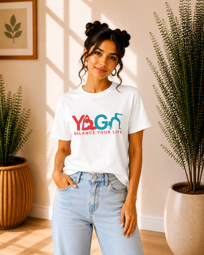 Yoga Balance Your Life Unisex Classic T-Shirt - photo 9
