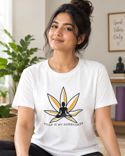 Yoga is My Superpower Unisex Classic T-Shirt