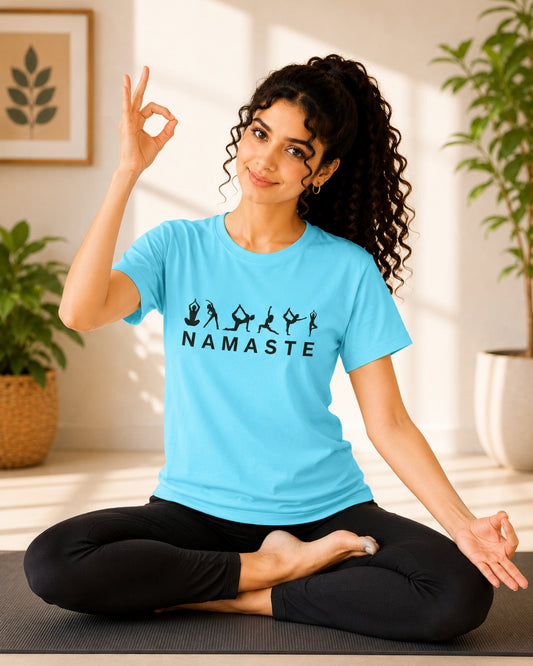 Namaste Unisex Classic T-Shirt - front view