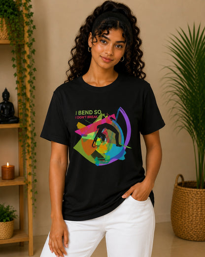 I bend so I don't break Unisex Classic T-Shirt - photo 9