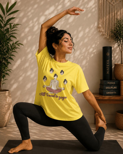 All need is Yoga Unisex Classic Crew T-Shirt - photo 5