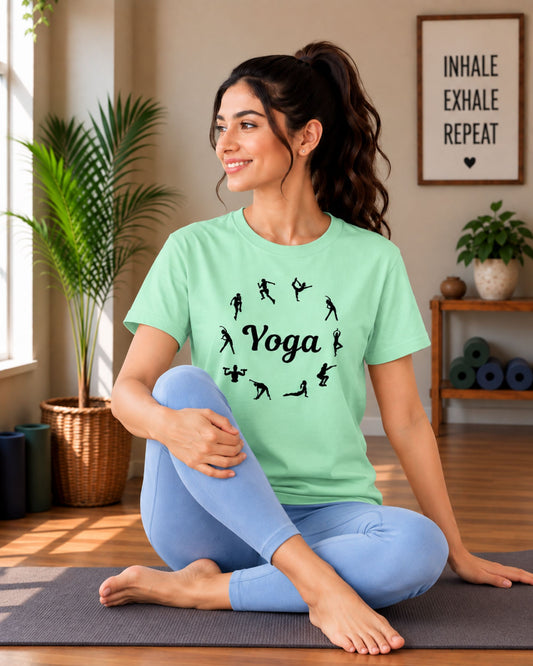 Yoga Unisex Classic T-Shirt - front view