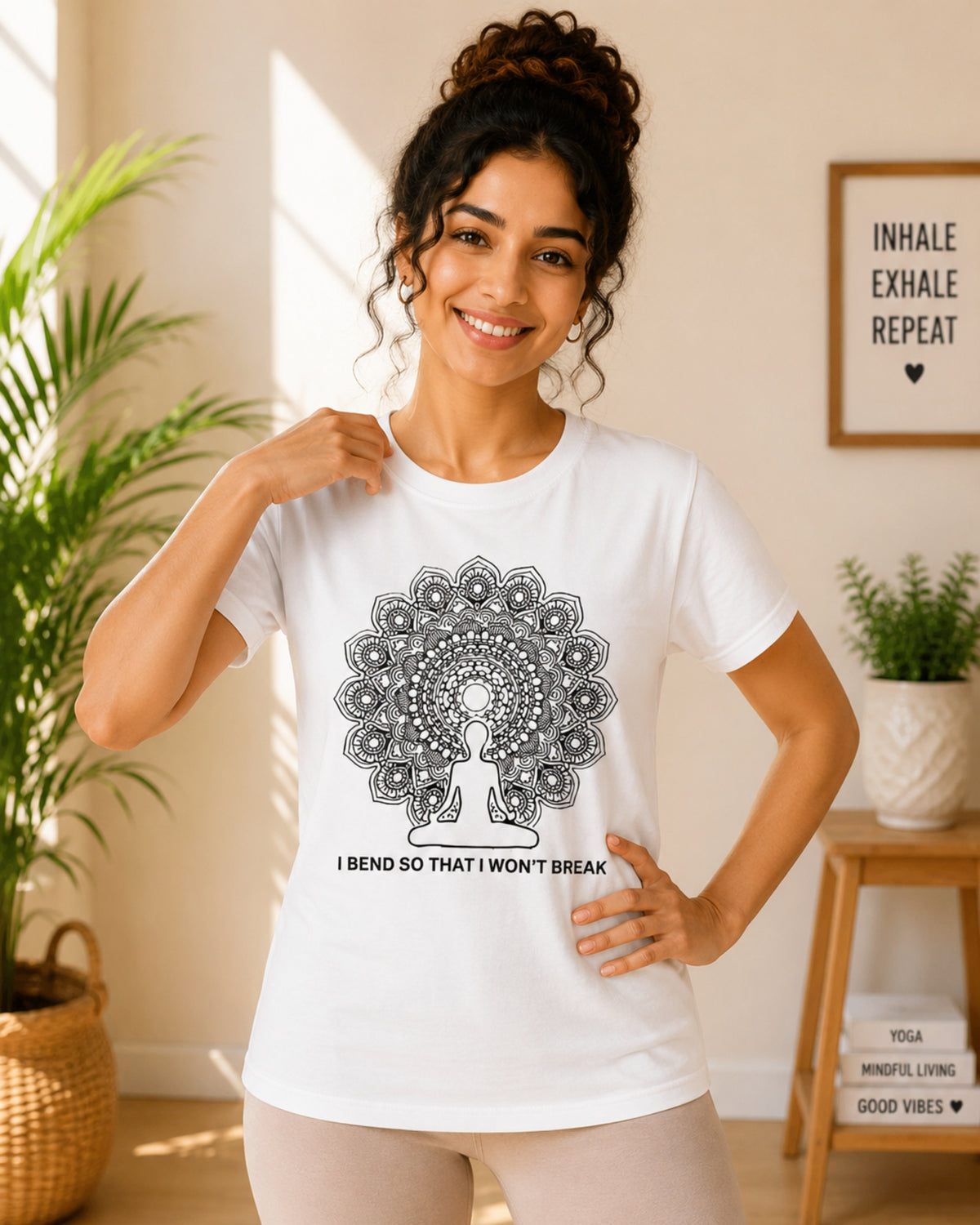 I Bend so that won't Break Unisex Classic T-Shirt - photo 7