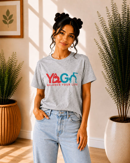 Yoga Balance Your Life Unisex Classic T-Shirt
