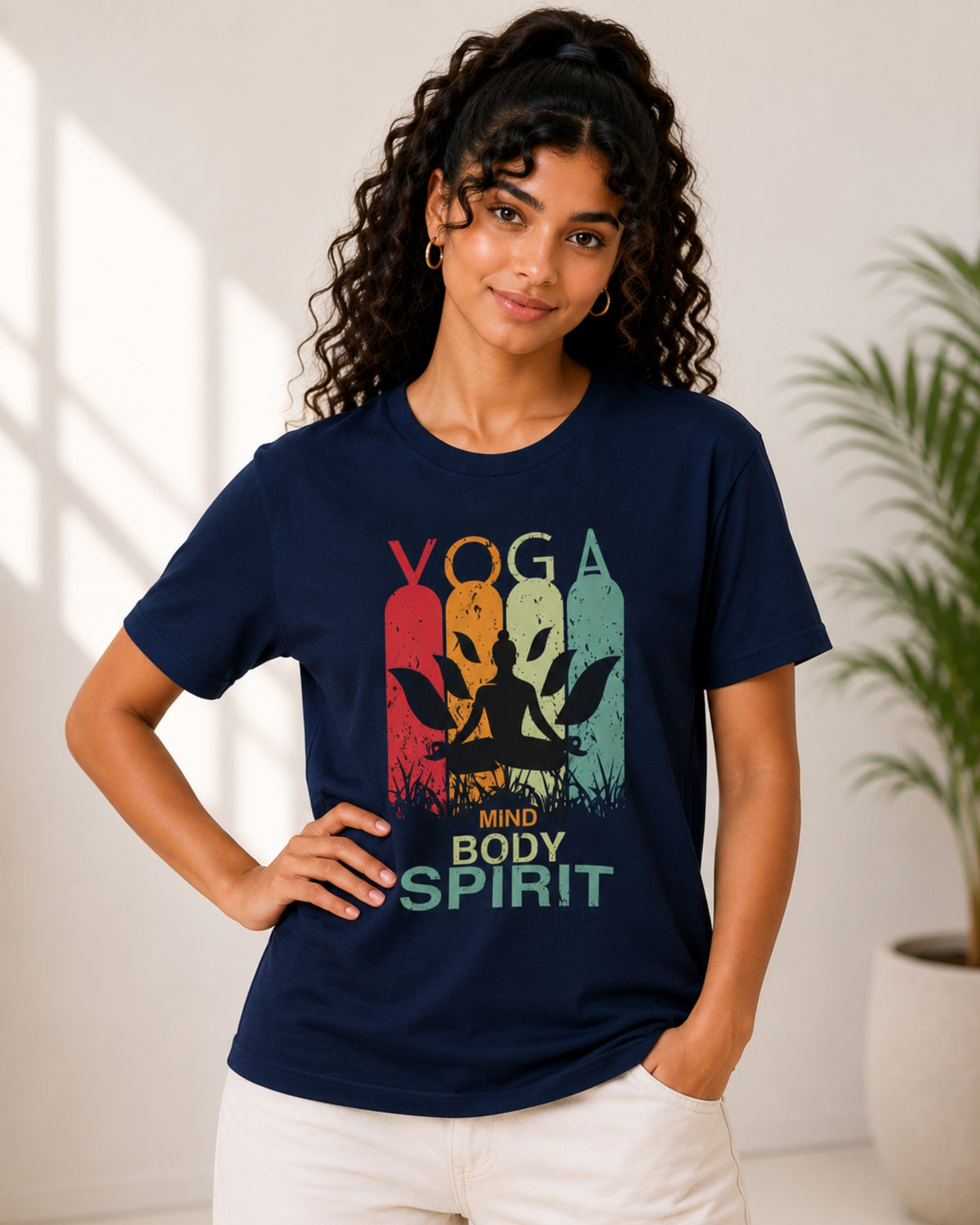 Yoga Mind Body Spirit Unisex Classic T-Shirt - photo 8