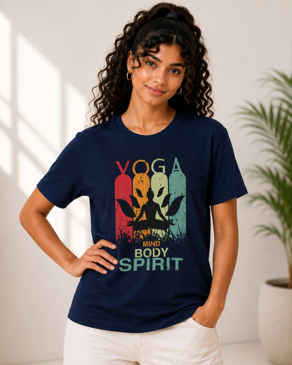 Yoga Mind Body Spirit Unisex Classic T-Shirt - photo 8
