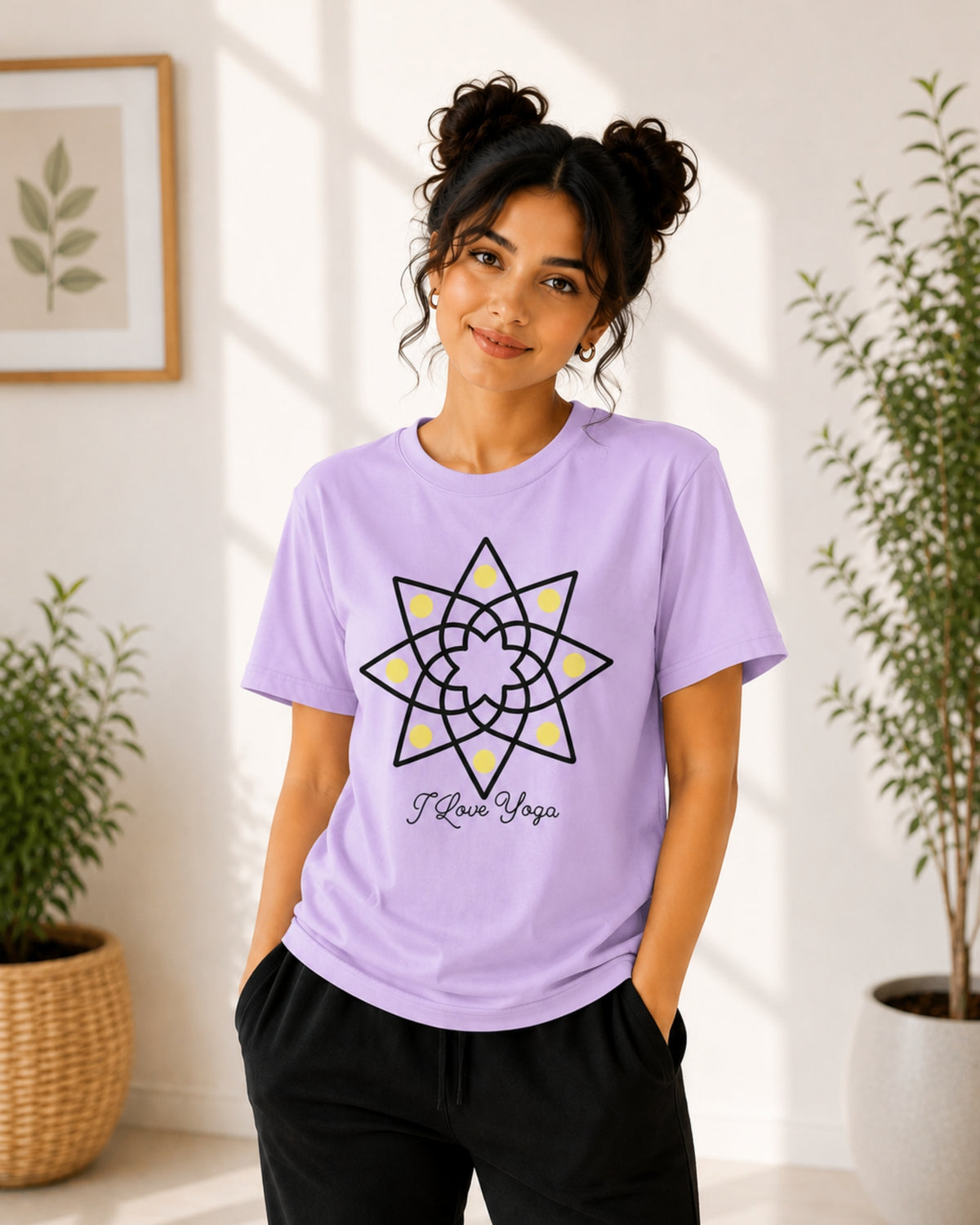 I Love Yoga Unisex Classic T-Shirt
