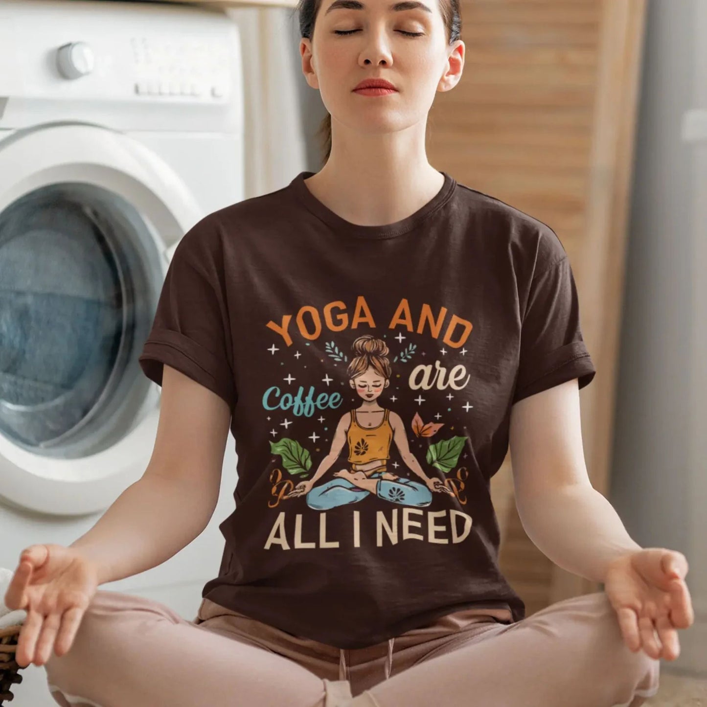 Yoga and Coffee are all I need Unisex Classic T-Shirt