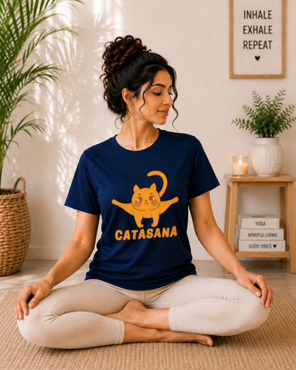 Catasana Unisex Classic Crew T-Shirt - photo 3