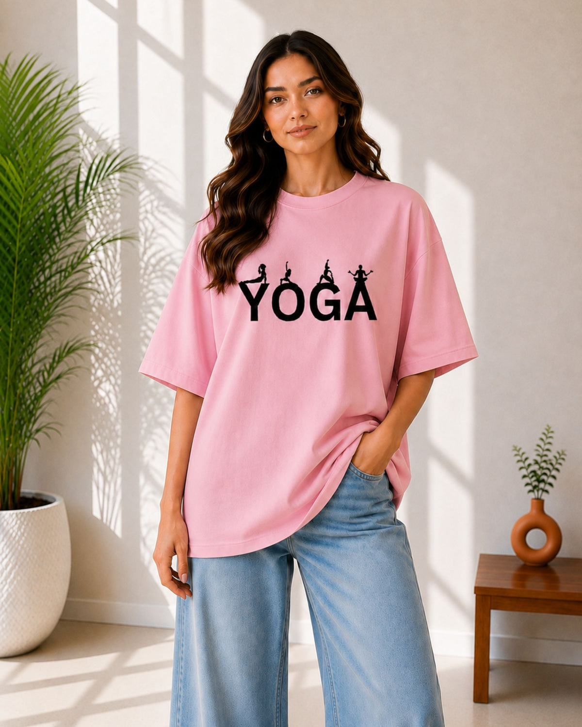 Yoga Unisex Oversized Tee