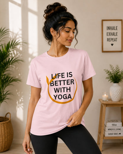 Life is Better with Yoga Unisex Classic T-Shirt - photo 8