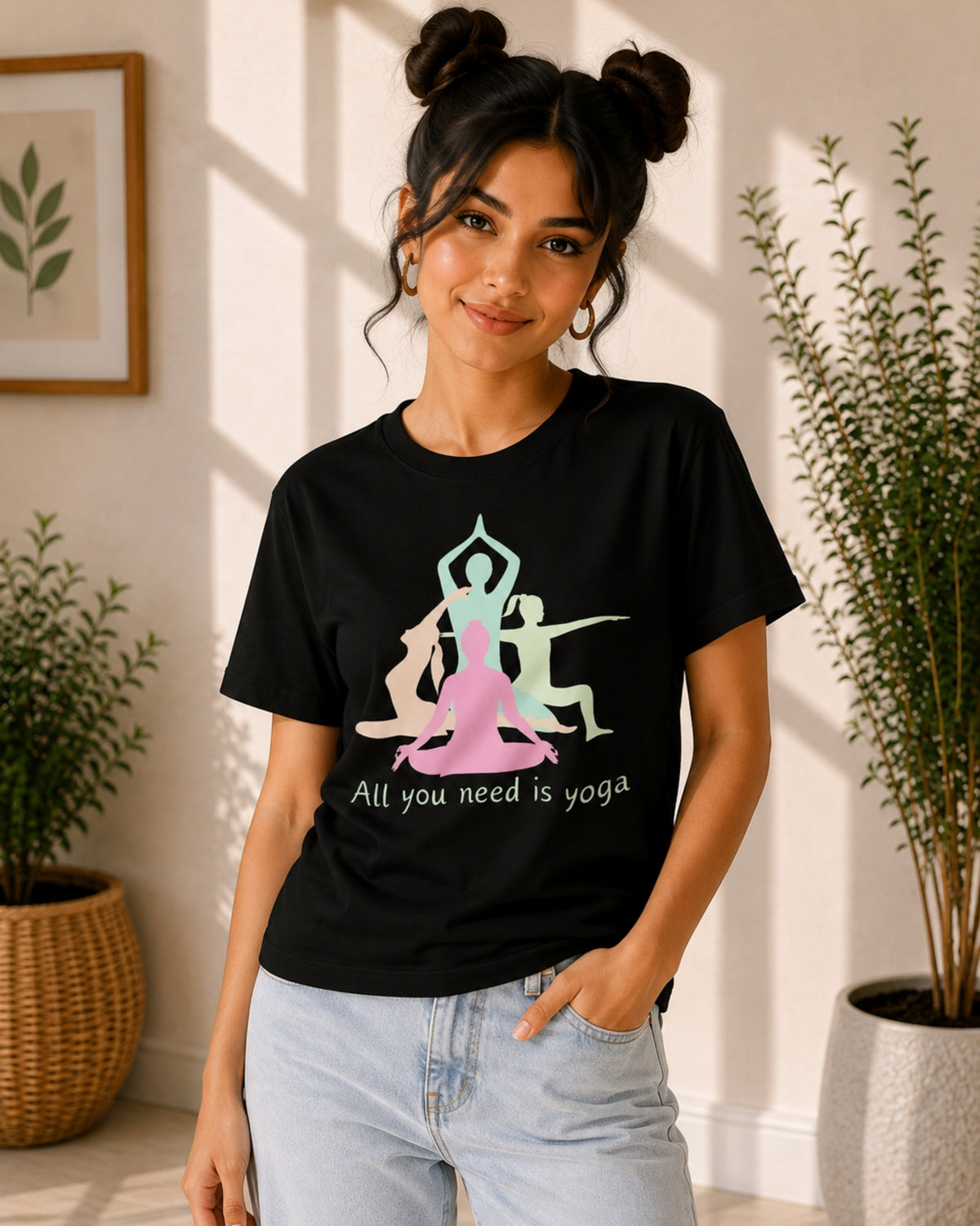 All You Need is Yoga Unisex Classic T-Shirt - photo 5
