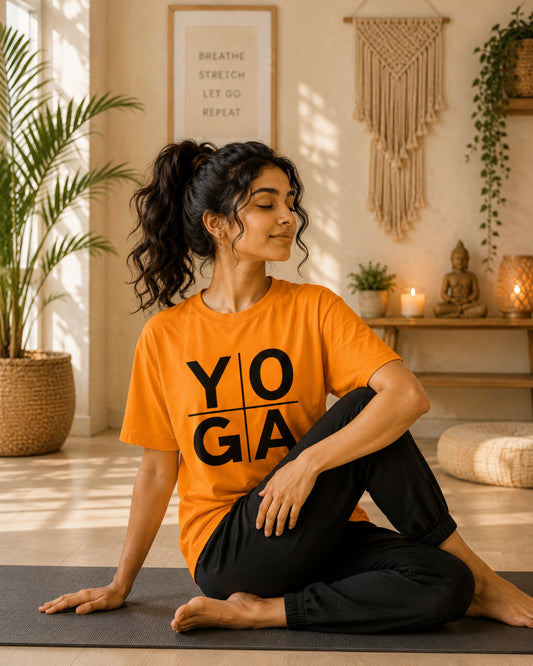 Yoga Unisex Classic T-Shirt - front view