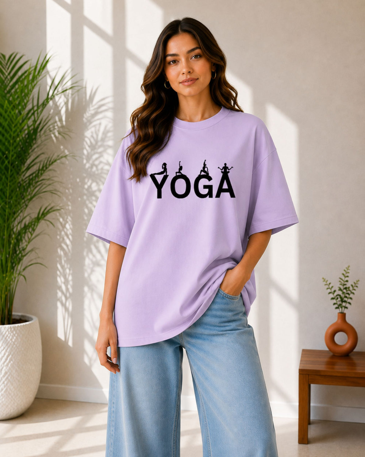 Yoga Unisex Oversized Tee - photo 10