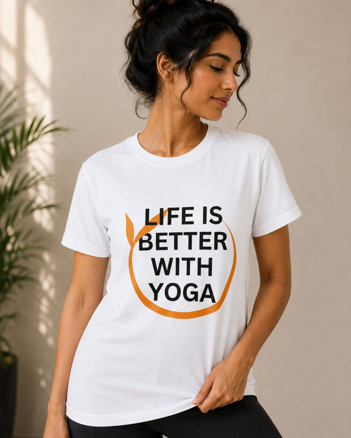 Life is Better with Yoga Unisex Classic T-Shirt - photo 7