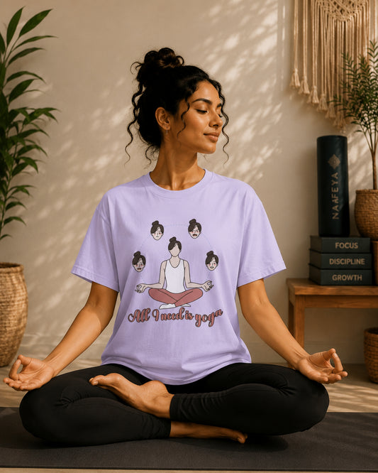 All need is Yoga Unisex Classic Crew T-Shirt - photo 2