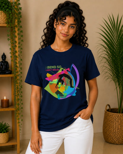 I bend so I don't break Unisex Classic T-Shirt - photo 10
