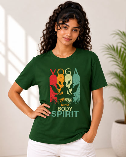 Yoga Mind Body Spirit Unisex Classic T-Shirt - photo 9