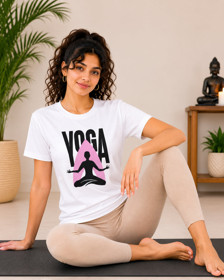 Yoga Unisex Classic T-Shirt - front view