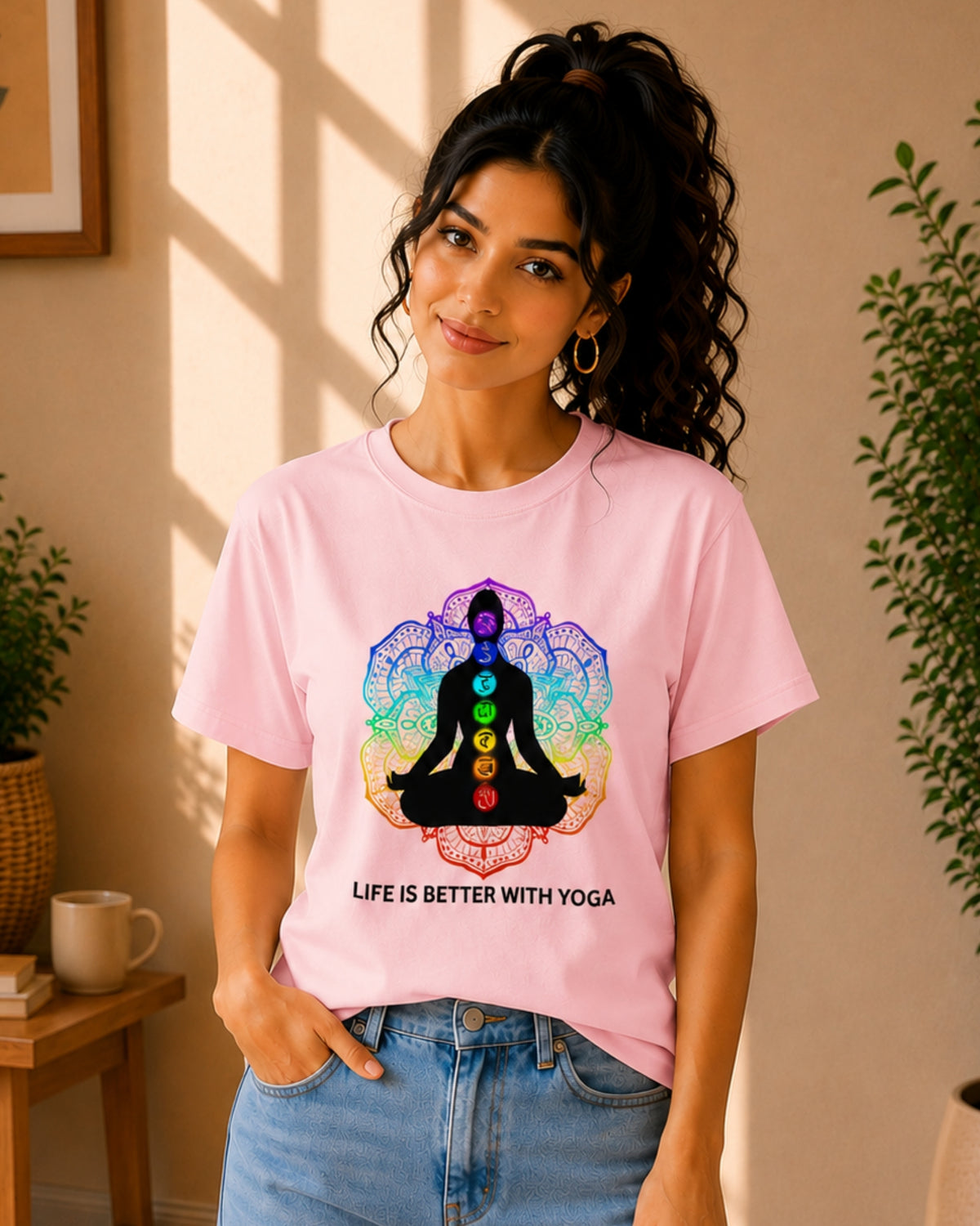 Life is Better With Yoga Unisex Classic T-Shirt - photo 8