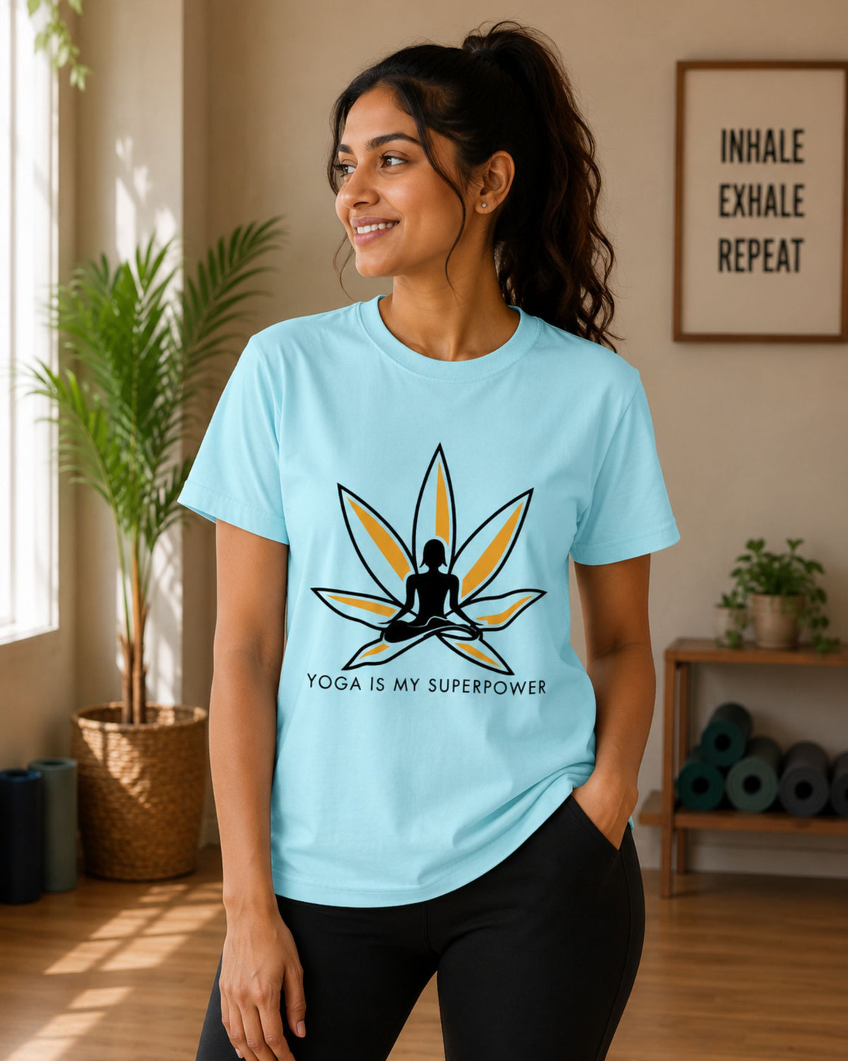 Yoga is My Superpower Unisex Classic T-Shirt